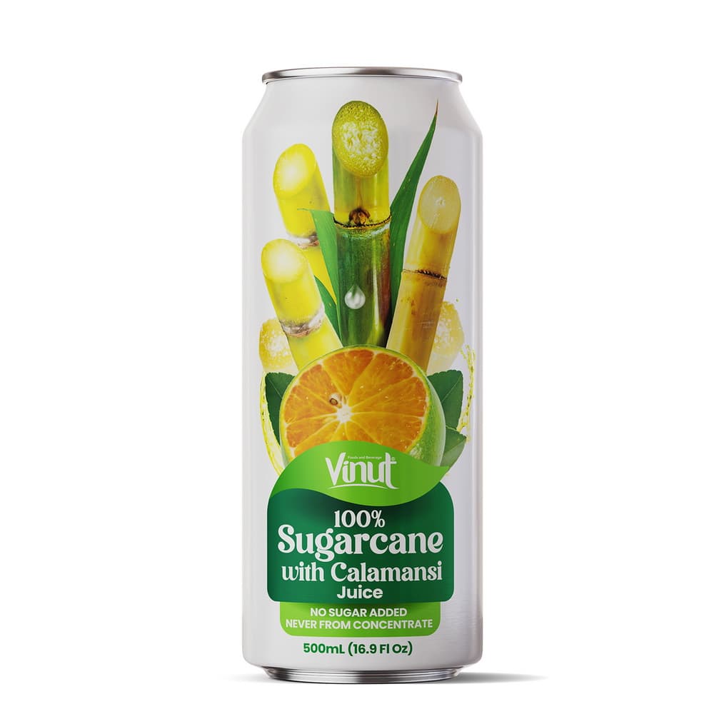 VINUT 100%天然非浓缩还原甘蔗汁饮品 500毫升 (16.9液量盎司)