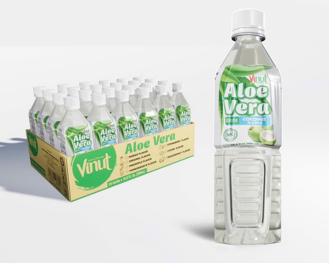 VINUT 椰子风味芦荟饮品 500毫升